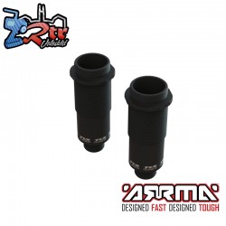 Aluminum Shock Body 16x57mm Black