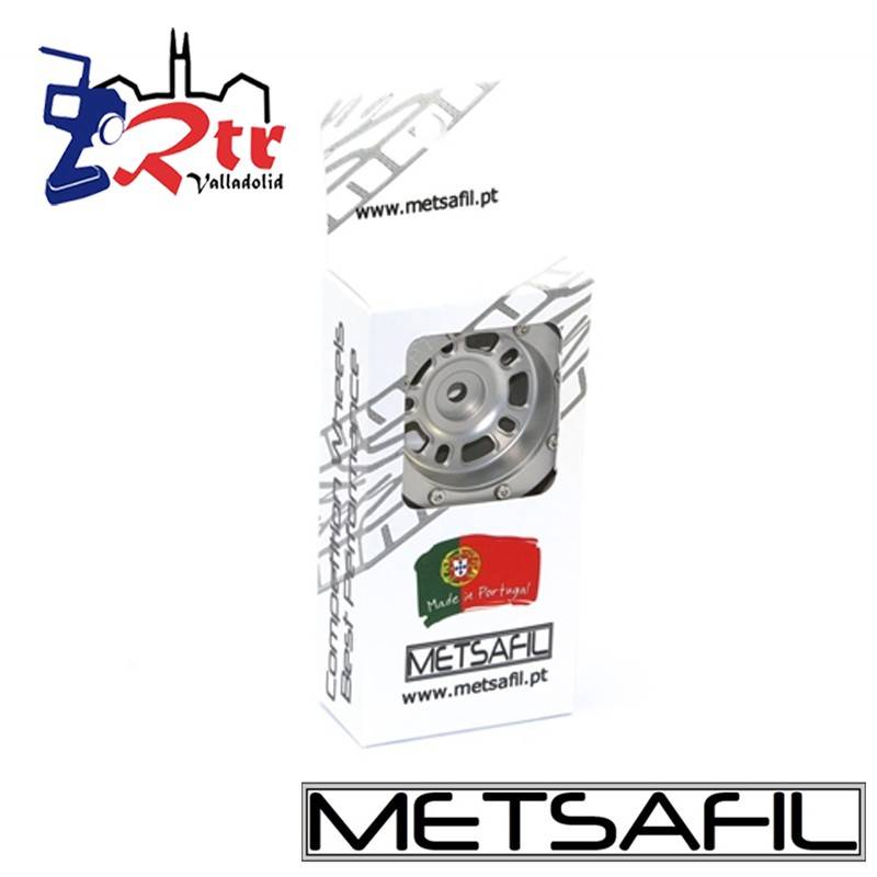Llantas 1.9 aluminio Crawler beadlock Metsafil Plata/Plata (2 Unidades)
