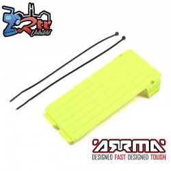 Battery Door Set  Fluorescent Yellow