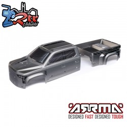 BIG ROCK 6S BLX Painted Decaled Trimmed Body  Gunmetal