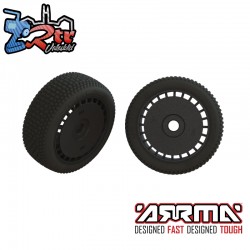 dBoots Exabyte Glued Tire Set  Black (2) 17mm