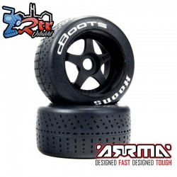 dBoots Hoons 53-100 2.9 (White) Belted 5-Spoke