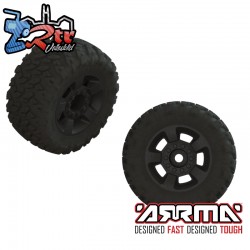 dBoots RAGNAROK Pre-mounted Tire Set (2)