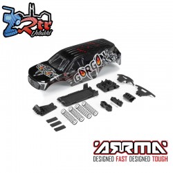 GORGON Painted Decaled Body Set  Gun Metal