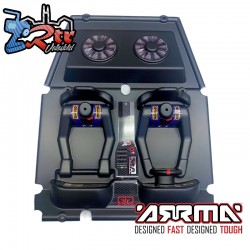 Interior  Black with Decals: MOJAVE 6S BLX