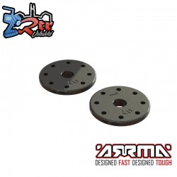 Machined Shock Piston  Tapered  8x1.3mm Hole (2)