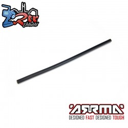 Pipe 6x10mm 300mm Long  Black