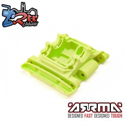 Rear Lower Skid-Gearbox Mount  Fluorescent Yellow