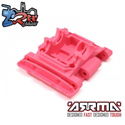 Rear Lower Skid - Gearbox Mount  Pink