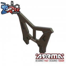 Rear Shock Tower CNC 7075 T6 Aluminum M - TLR