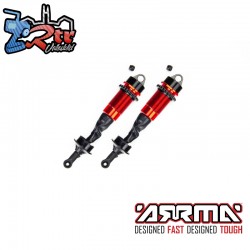 Shock Set  16mm Bore  124mm Length  2000cSt Oil