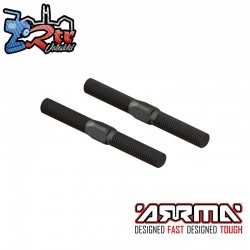 Steel Turnbuckle M5x50mm (Black) (2)