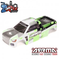 1-10 Clipless Painted Decaled Body  Green: GRANITE 4X4