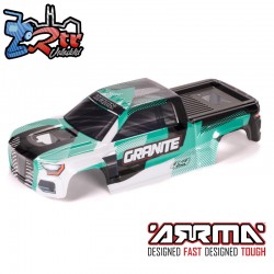 1-10 Clipless Painted Decaled Trimmed Body  Green-Black:...