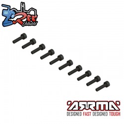 Cap Head Screw M2.5x10mm (10pcs)