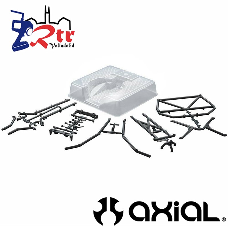 Caja de Barras Cama plana Roll Cage Axial Sin pintar AX80046
