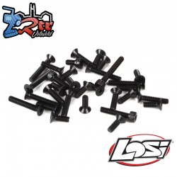 4mm FH & Cap Screw Asst. (32): 5IVE-T  MINI WRC