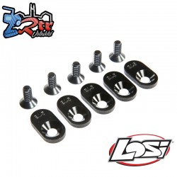 Engine Mount Insert and Screws 21.5T  Black (5): 5ive-T...
