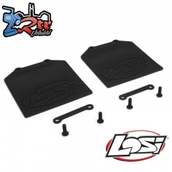 Mud Flap & Retainer Set (2): 5IVE-T