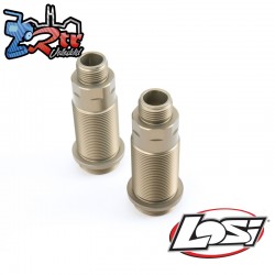 Rear Shock Body Set  Hard Anodized (2): 5IVE-T  MINI WRC