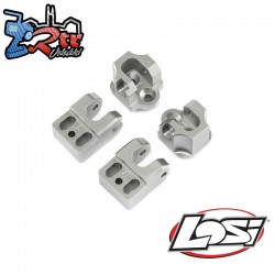 Aluminum Upper-Lower Bulkhead Track Rod Mount Set: Baja Rey