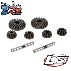Differential Gear & Shaft Set: 8B  8T  8X  8XE
