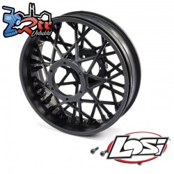 Rear Wheel Set  Black: Promoto-MX