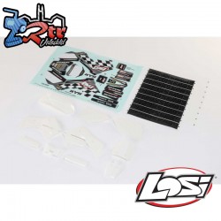 White Plastics with Wraps: Promoto-MX