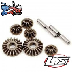 Differential gear & shaft set: 22rtr