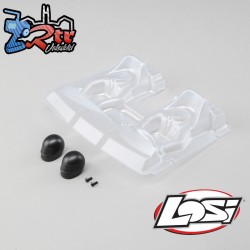 1-10 Clear Interior Set with Helmets: Baja Rey