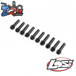 12mm Wheel Hex Screw Pin (10): LMT