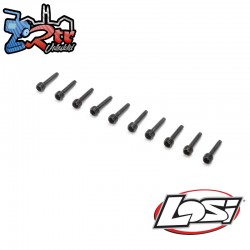 12mm Wheel hex Screwpins (10): Mini LMT