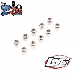 7mm Steel Pivot Ball Double Boss (10): Baja Rey