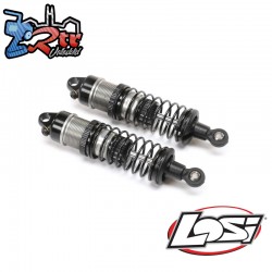 Aluminum Front Shock Set Complete: Mini-T 2.0  Mini-B  BL