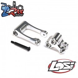 Aluminum Knuckle & Pull Rod  Silver: Promoto-MX