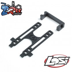 Battery Mount Set  Aluminum Chassis: 22S