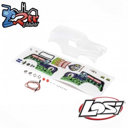 Body Set  Grave Digger  Clear: Mini LMT