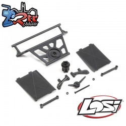 Cage Rear-Tower Supports-Mud Guards: Super Rock Rey