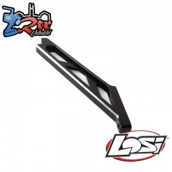 Chassis Brace  Front  Black  Aluminum: DBXL-E