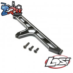 Chassis Brace Front  Aluminum Black: DBXL-E 2.0