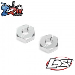 Clamping Front Wheel Hexes  Aluminum: 22S