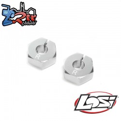 Clamping Rear Wheel Hexes  Aluminum: 22S