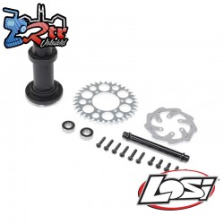 Complete Rear Hub Assembly: Promoto-MX