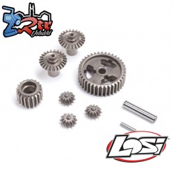 Diff & Transmisison Gear Set: Mini JRX2