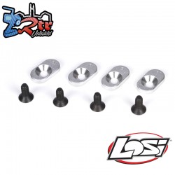 Engine Mount Inserts & Screws 19.5-58 (4): 5IVE-T  MINI WRC