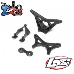 FR-RR Shock Tower Wing Stay: Mini-T 2.0  Mini-B