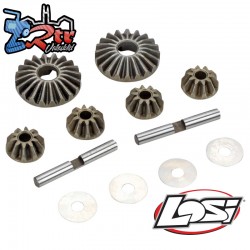 Front-Rear Diff Bevel Gear Set: LST-2  LST 3XL-E