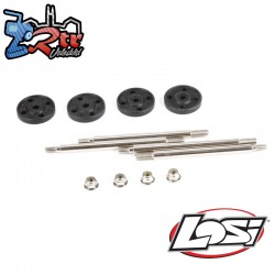 Front-Rear Shock Shaft & Piston Set: MTXL-DBXL-E-DBXL 2.0