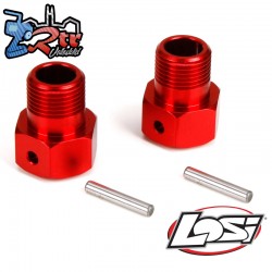 Front-Rear Wheel Hex & Pin (2): DBXL 2.0-DBXL-E 2.0