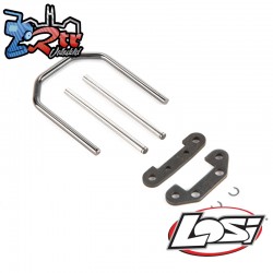 Front Hinge Pins and Brace Set: Baja Rey